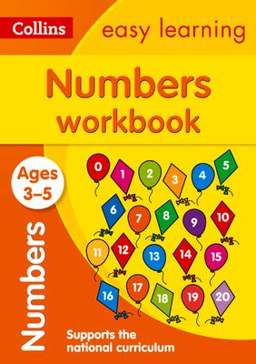 Numbers Workbook Ages 3-5 : Prepare for Preschool with Easy Home Learning