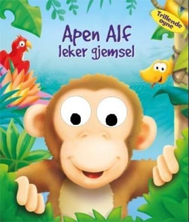 Forsidebilde av Apen Alf leker gjemsel