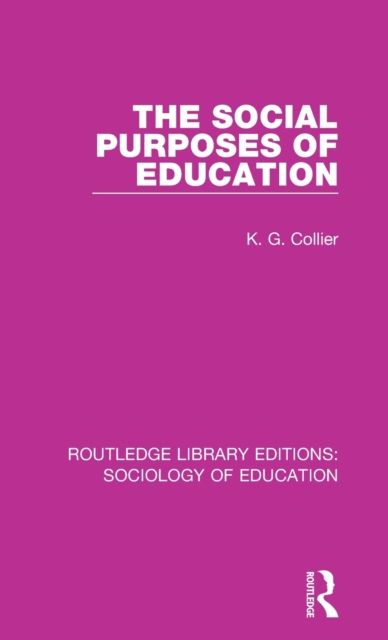 The Social Purposes of Education