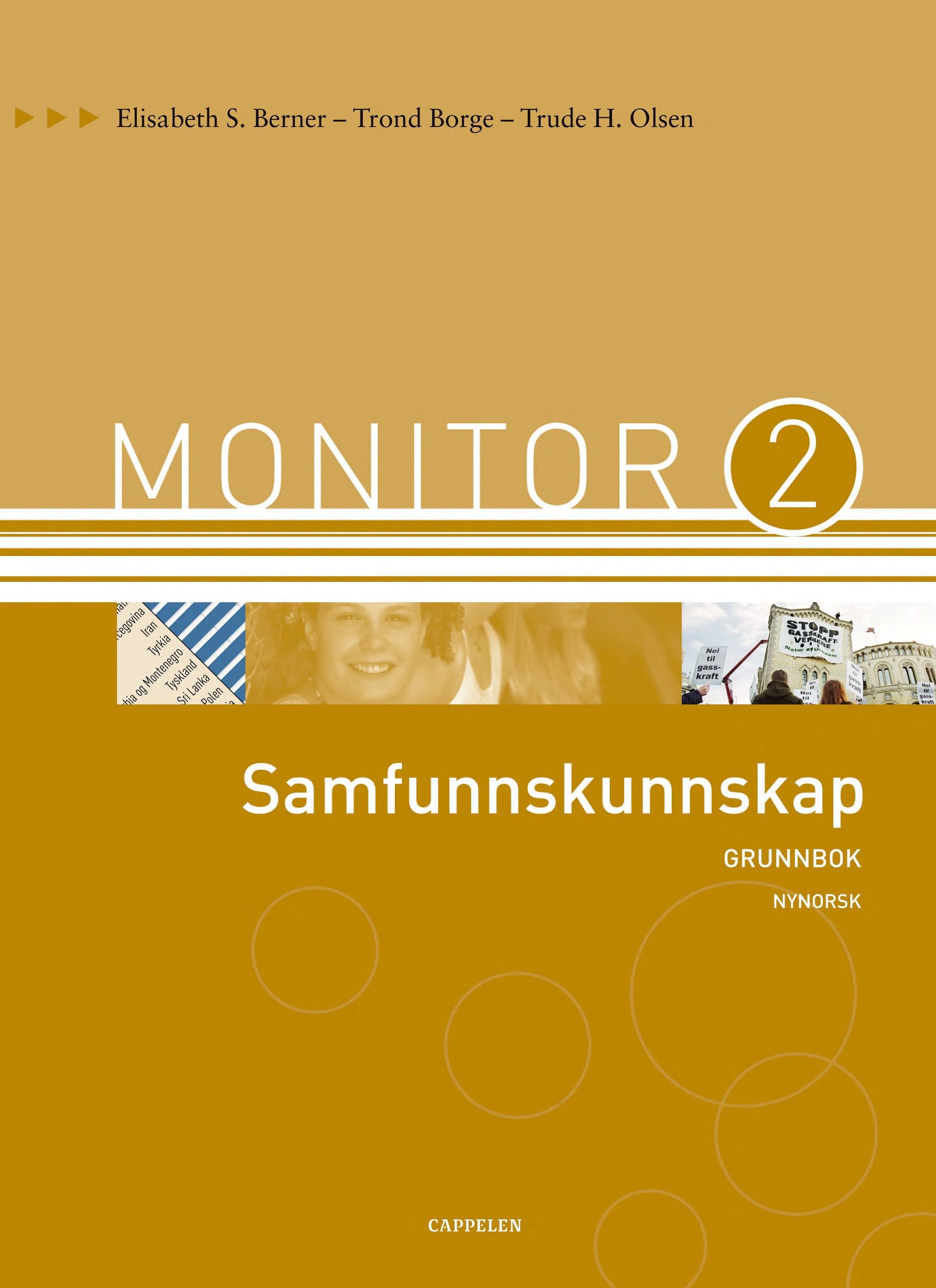 Forsidebilde av Monitor 2 : samfunnskunnskap : grunnbok