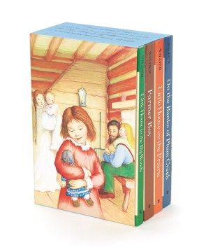 Little House 4-Book Box Set : Little House in the Big Woods, Farmer Boy, Little House on the Prairie, On the Banks of Plum Creek