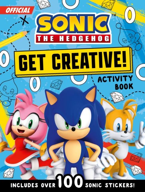 Forsidebilde av Sonic The Hedgehog Get Creative! Sticker Activity Book