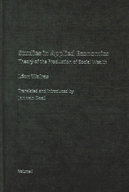 Studies in Applied Economics