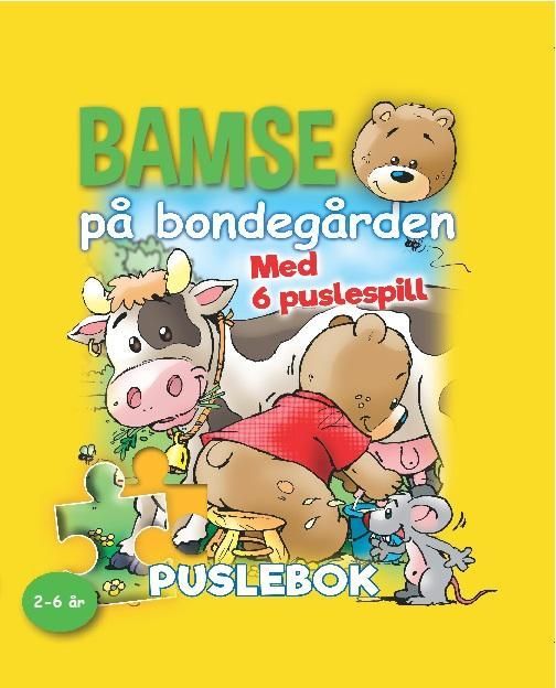 Bamse på bondegården : puslebok