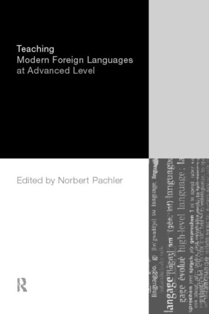 Teaching Modern Foreign Languages at Advanced Level
