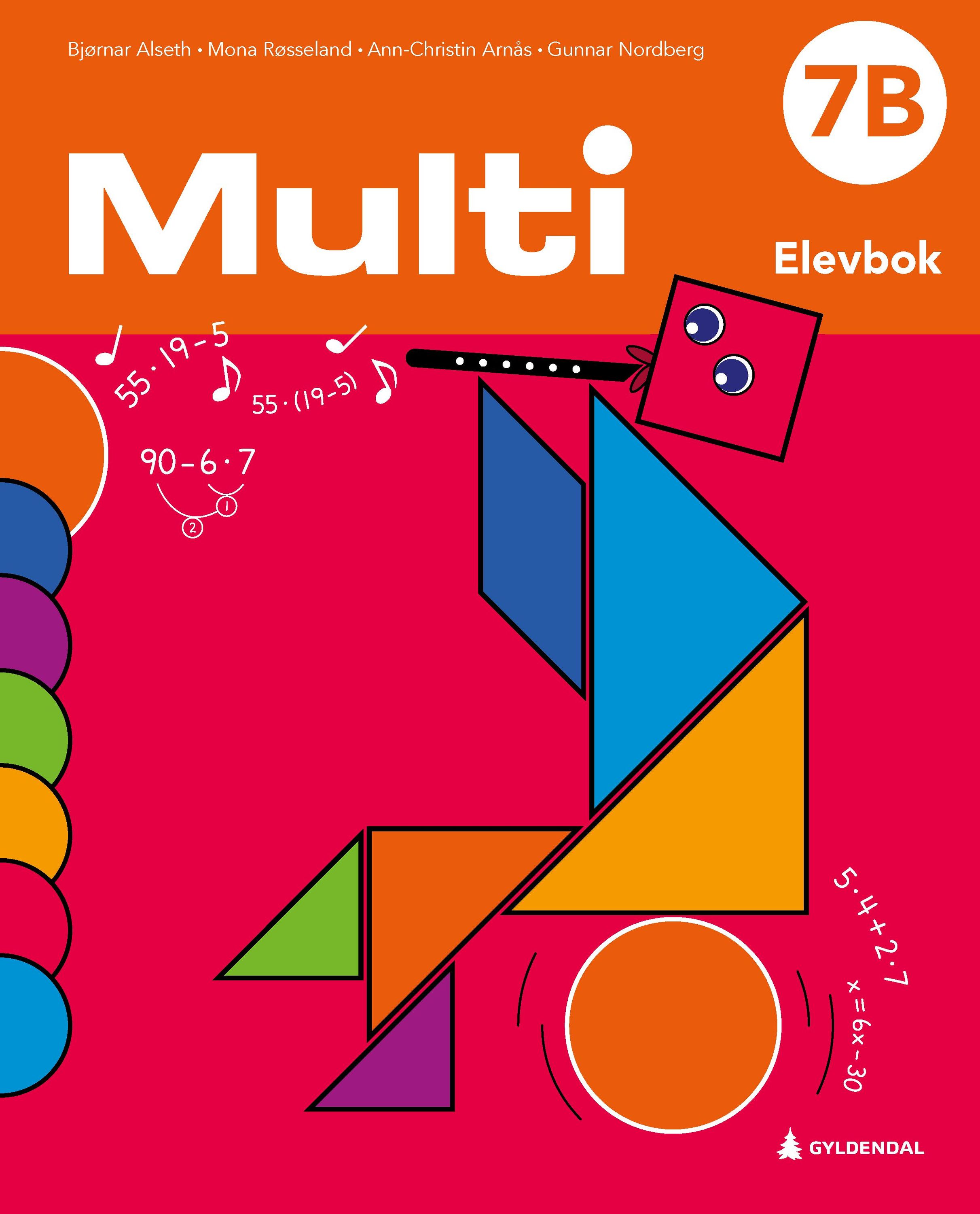 Multi 7b, 3. utg. : matematikk for barnetrinnet. Elevbok