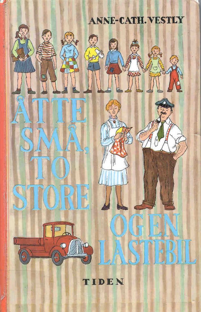 Åtte små, to store og en lastebil