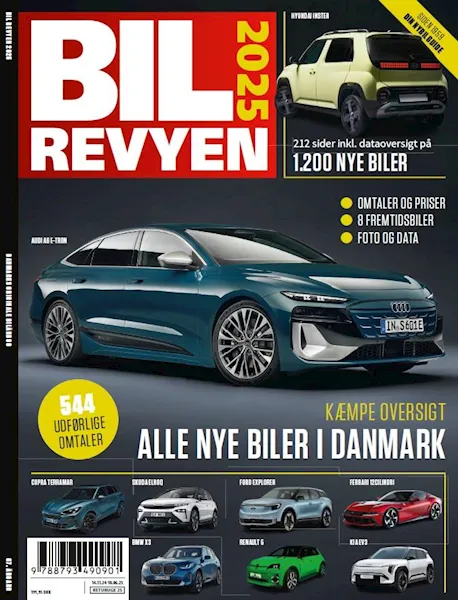 Forsidebilde av Bilrevyen 2025
