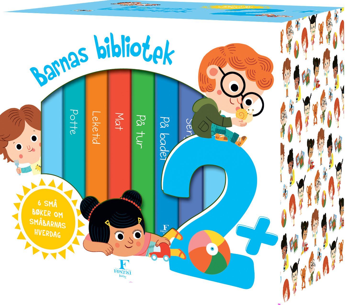 Barnas Bibliotek 2+ : 6 små bøker om småbarnas hverdag