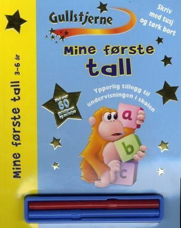 Forsidebilde av Mine første tall : fra 3-6 år