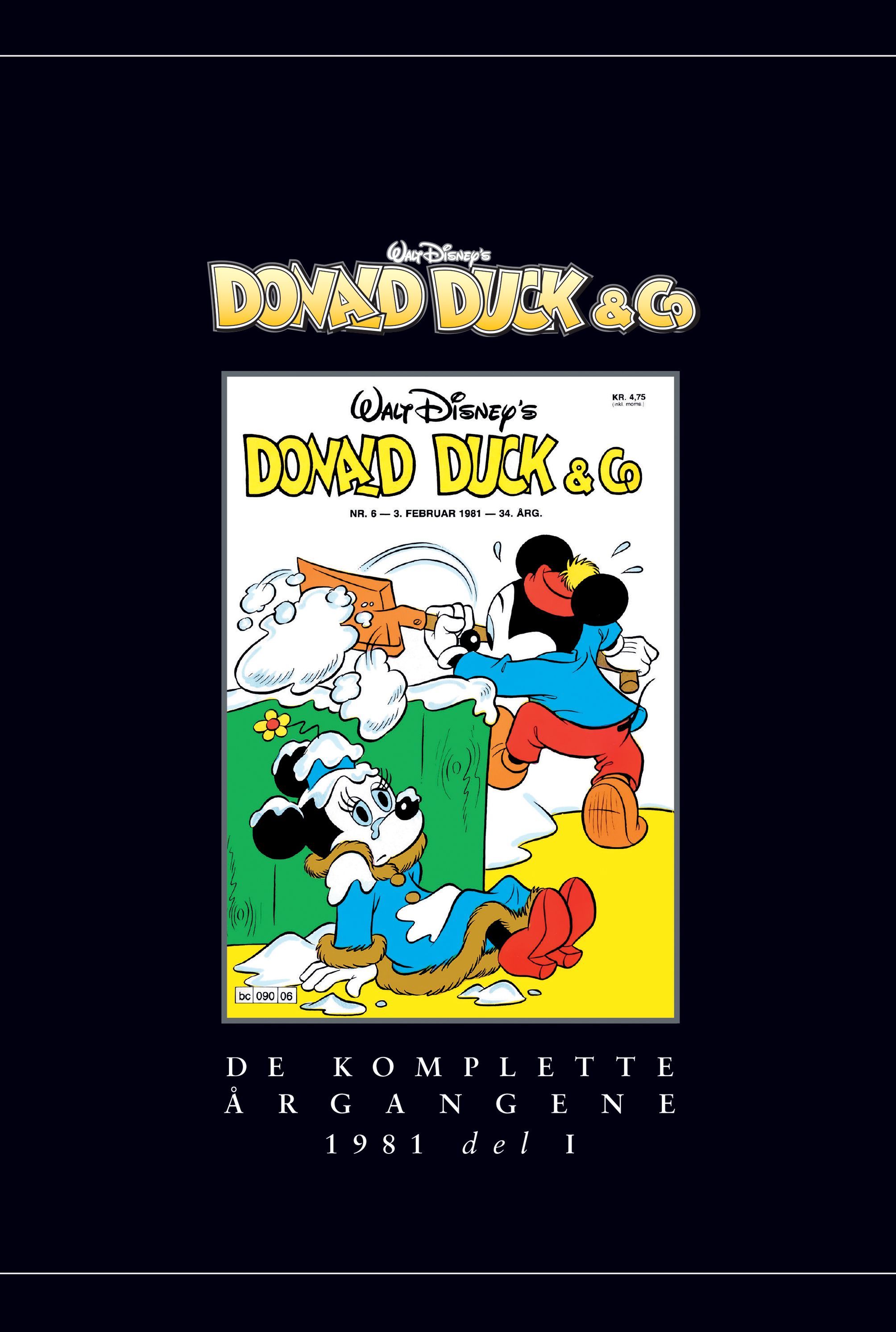 Donald Duck & co : de komplette årgangene 1981. Del I