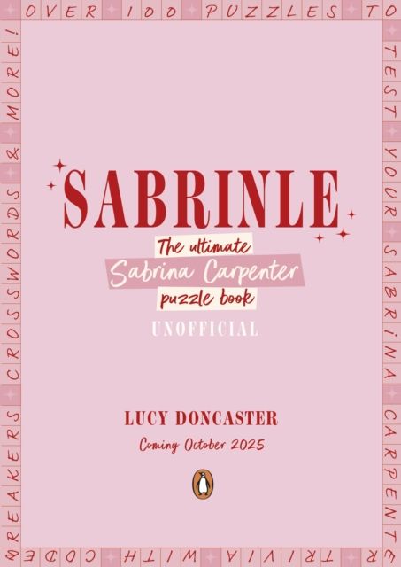 Sabrinle : The Ultimate Sabrina Carpenter Puzzle Book