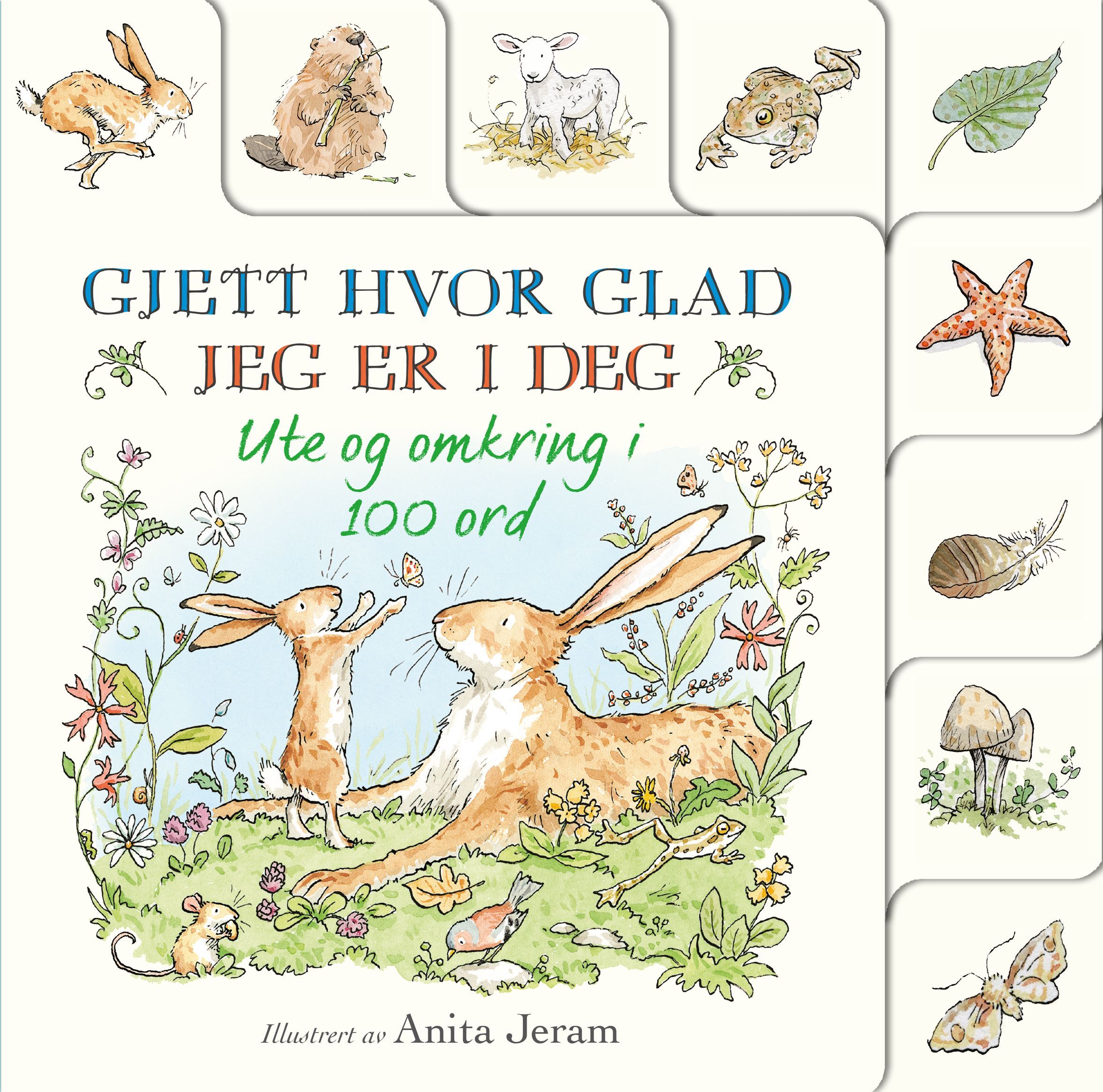 Gjett hvor glad jeg er i deg : ute og omkring i 100 ord