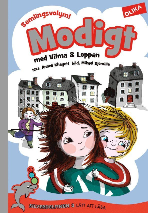 Forsidebilde av Modigt med Vilma och Loppan