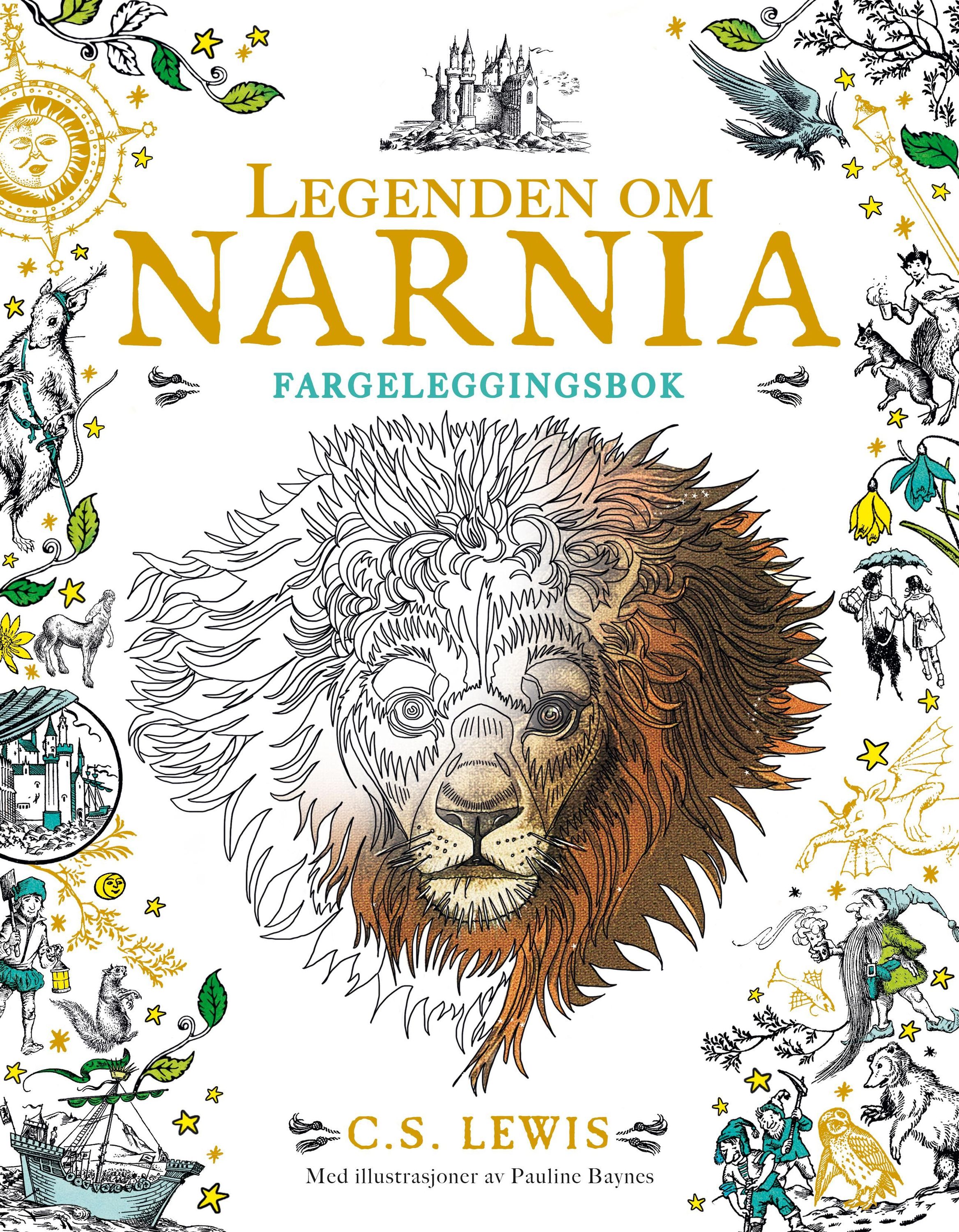 Legenden om Narnia : fargeleggingsbok