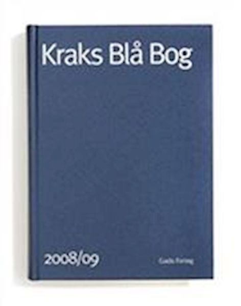 Kraks blå bog 2008/09 : 8.019 biografier over nulevende danske, færøske og grønlandske kvinder og mænd