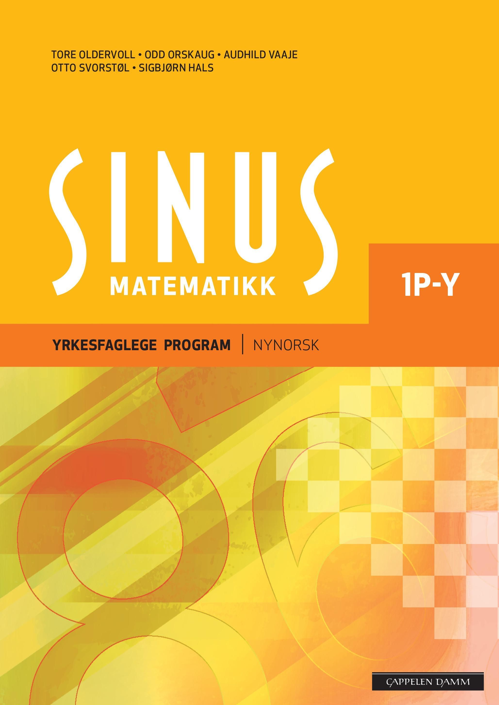 Sinus matematikk 1P-Y : lærebok i matematikk for vg1 : yrkesfaglege program