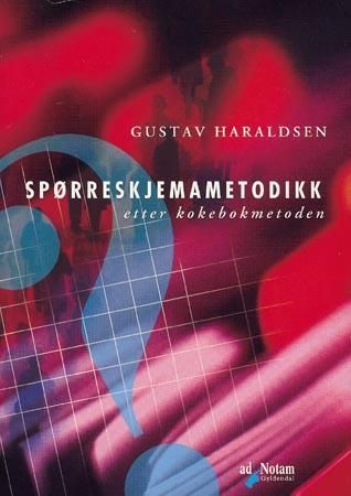 Spørreskjemametodikk etter kokebokmetoden