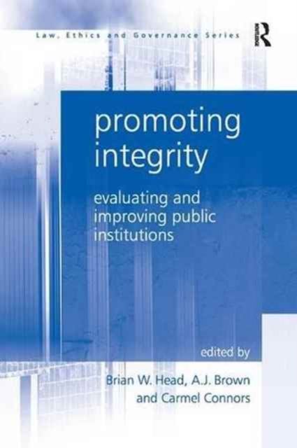 Forsidebilde av Promoting Integrity : Evaluating and Improving Public Institutions