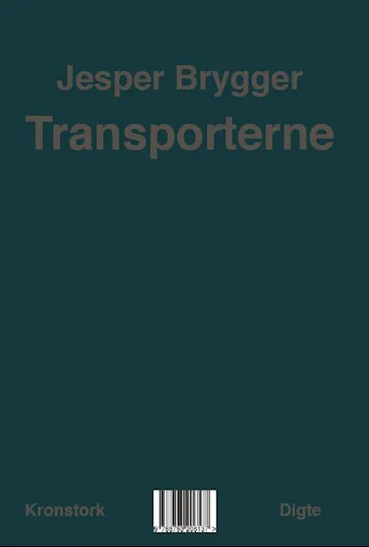 Forsidebilde av Transporterne : digte