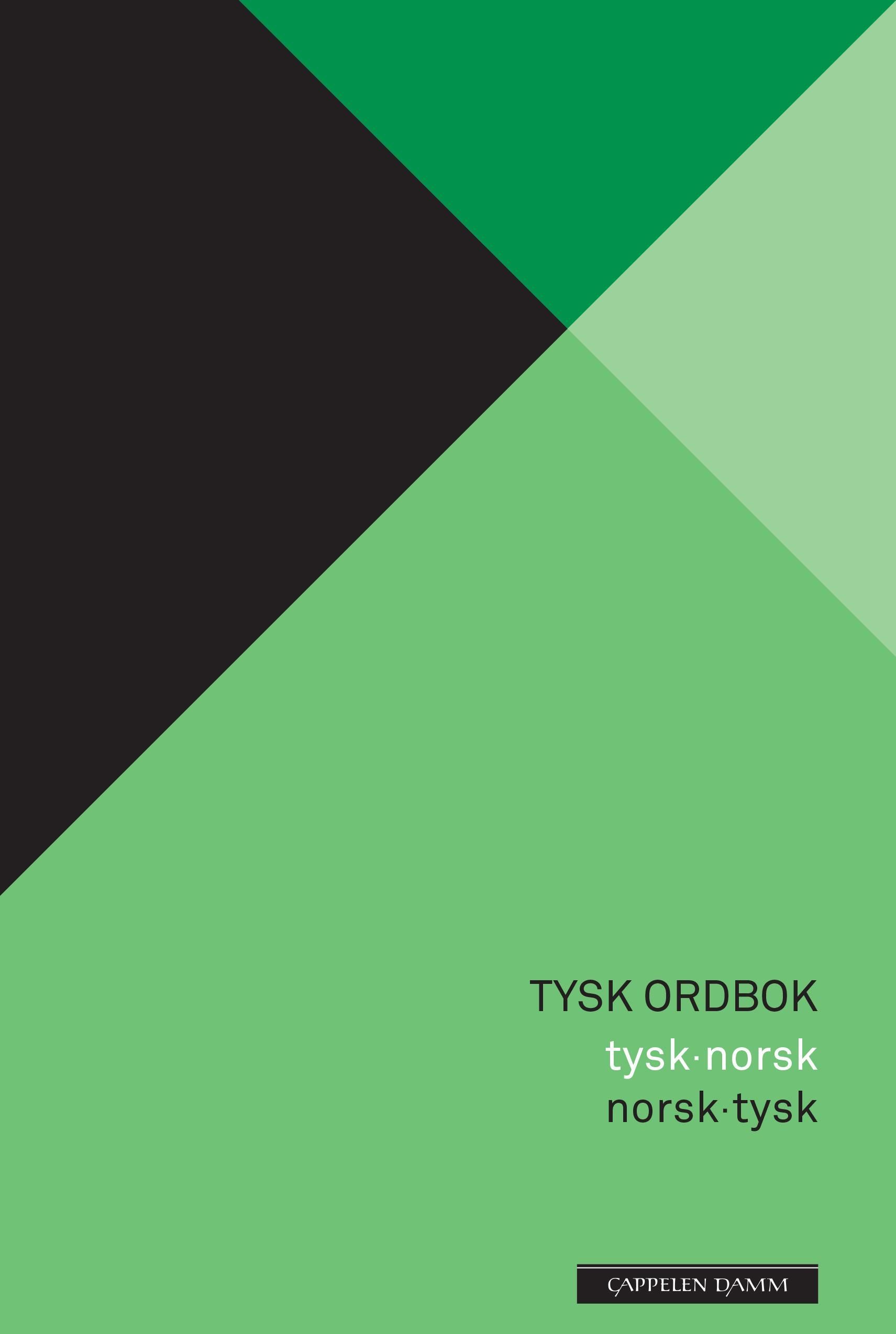 Tysk ordbok : tysk-norsk, norsk-tysk