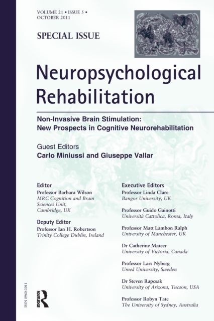 Non-Invasive Brain Stimulation: New Prospects in Cognitive Neurorehabilitation