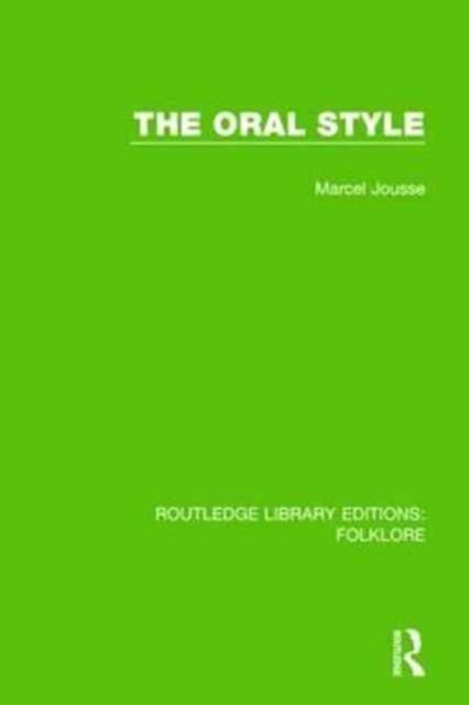 Forsidebilde av The Oral Style Pbdirect