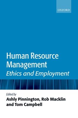 Human Resource Management : Ethics and Employment