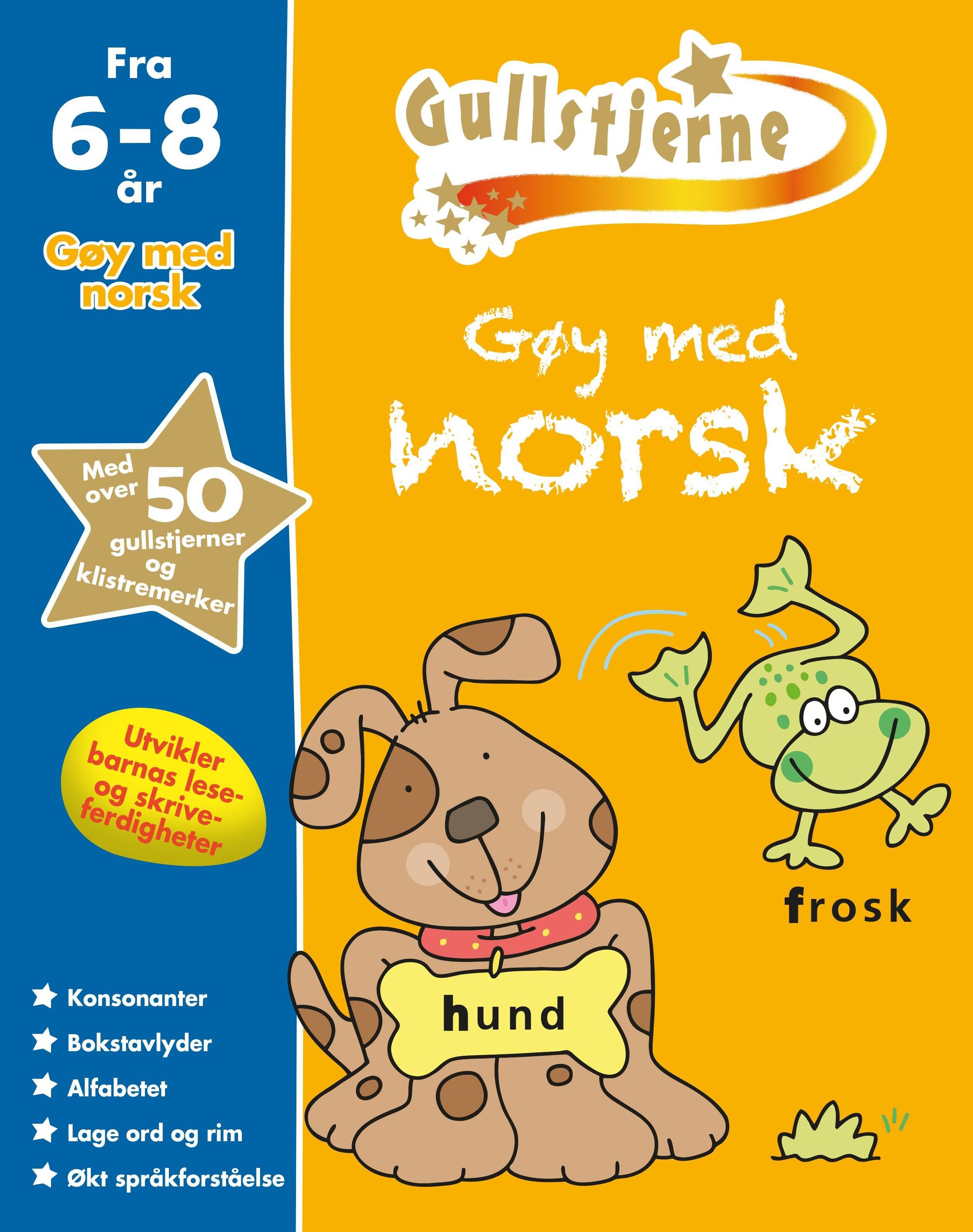 Gøy med norsk : gullstjerne 6-8 år
