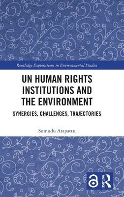 UN Human Rights Institutions and the Environment : Synergies, Challenges, Trajectories