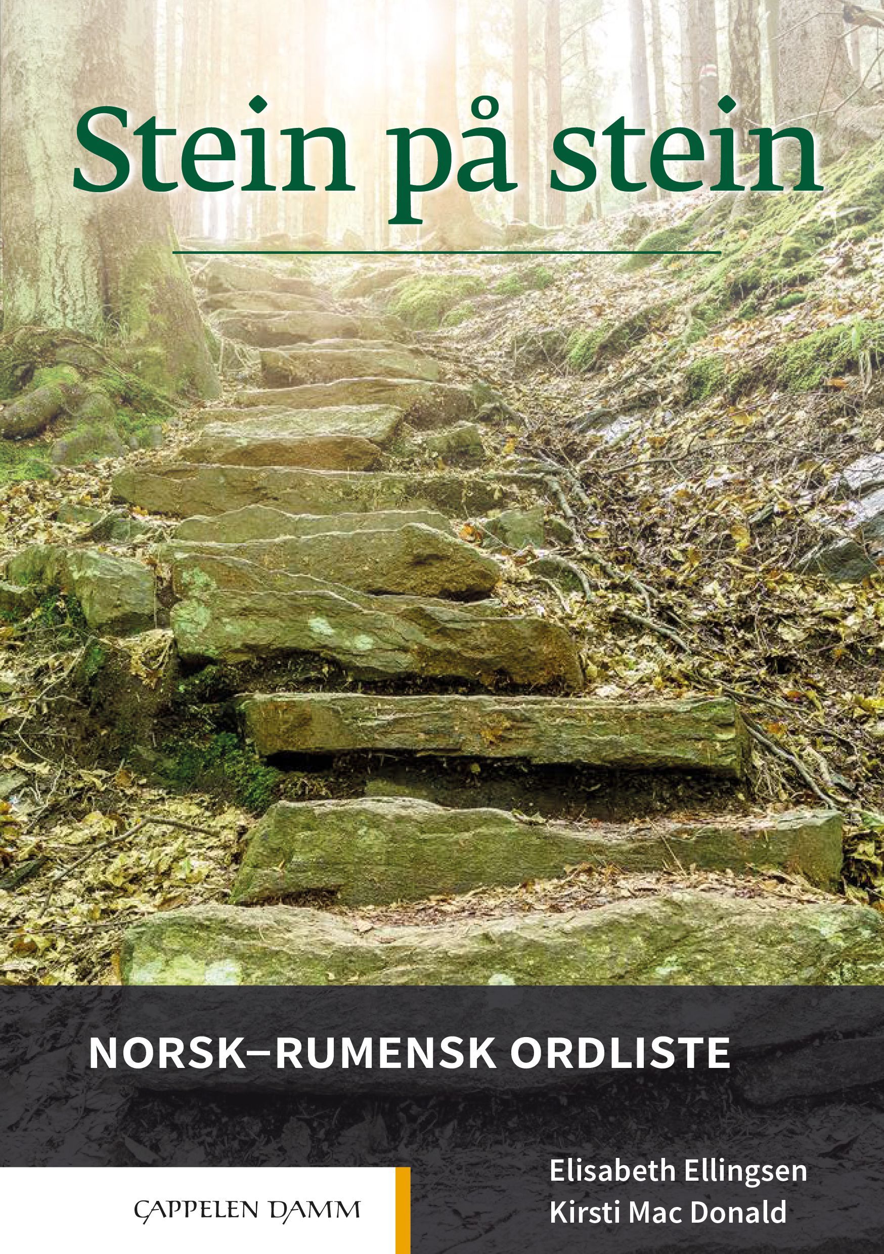 Stein på stein. Norsk-rumensk ordliste