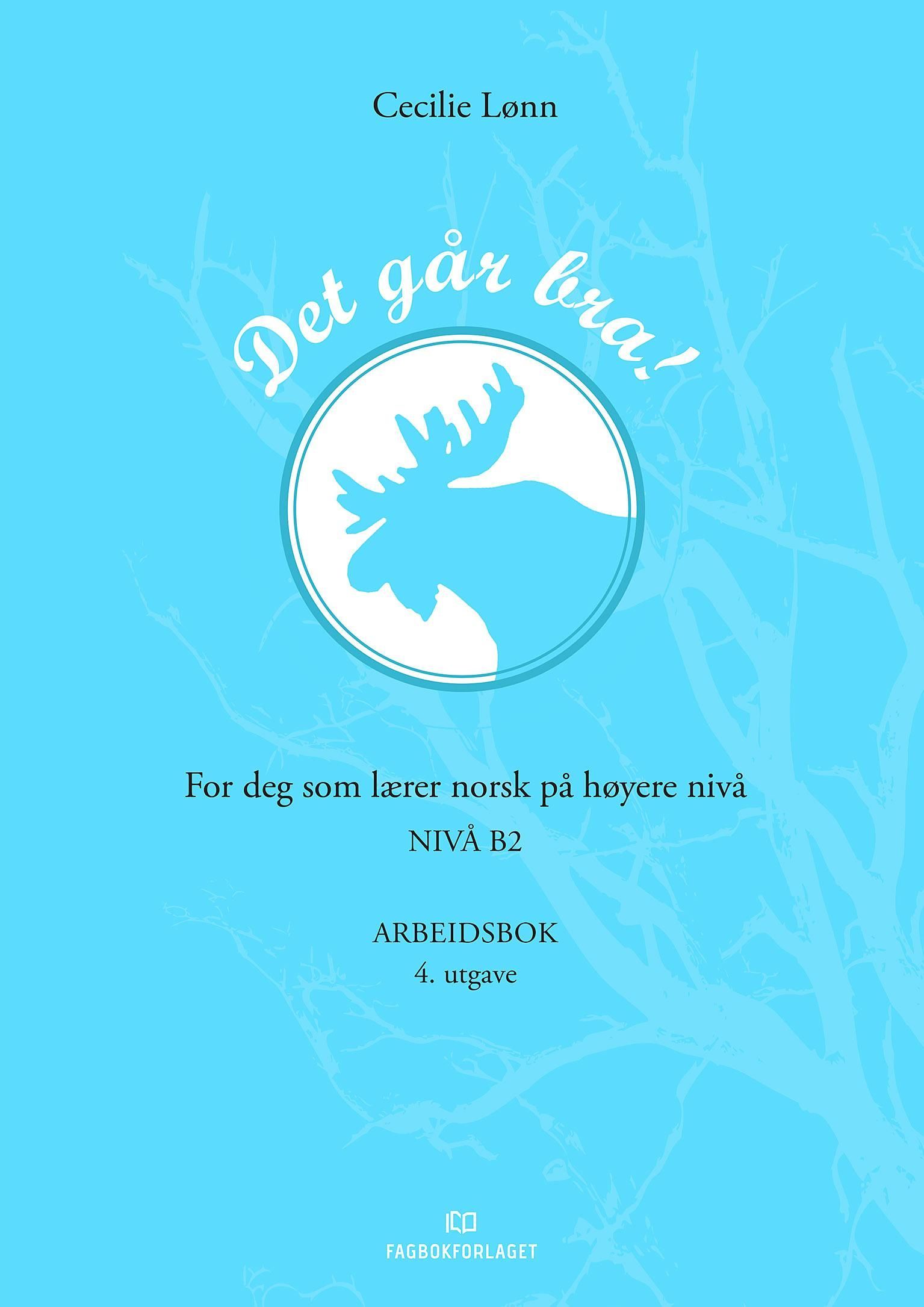 Det går bra! : for deg som lærer norsk på høyere nivå : nivå B2 : arbeidsbok