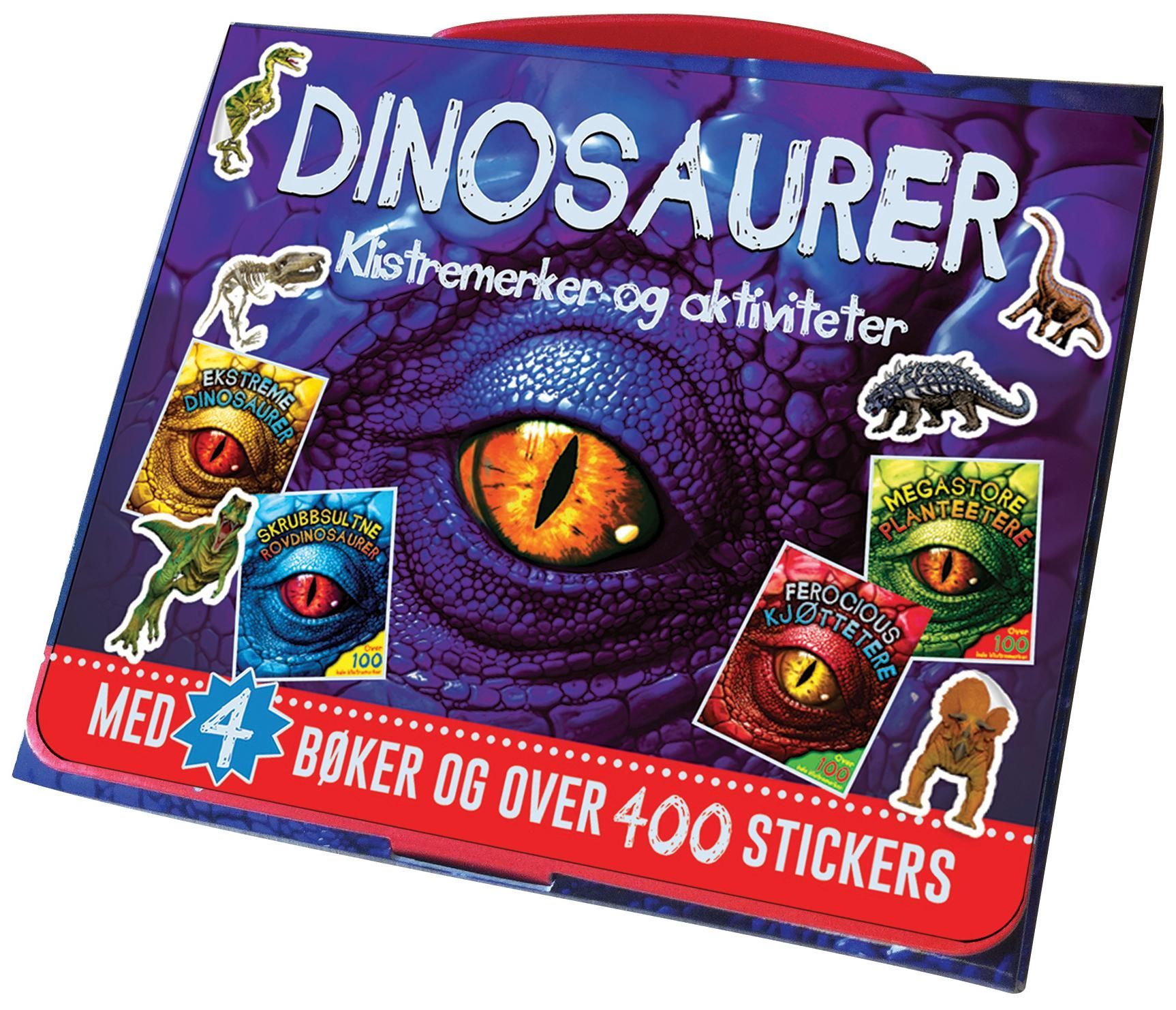 Dinosaurer : klistremerker og aktiviteter