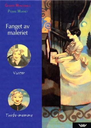 Fanget av maleriet!