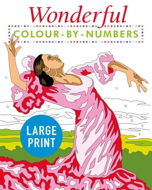 Wonderful Colour by Numbers Large Print : Easy to Read