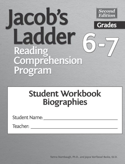 Jacob's Ladder Reading Comprehension Program : Grades 6-7, Student Workbooks, Biographies (Set of 5)