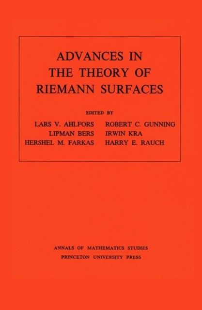 Advances in the Theory of Riemann Surfaces