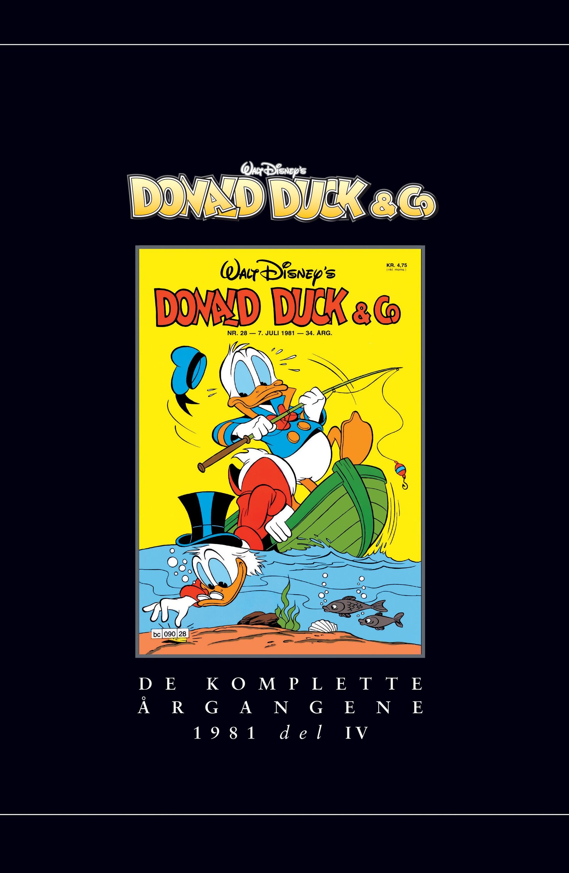 Donald Duck & co : de komplette årgangene 1981. Del IV