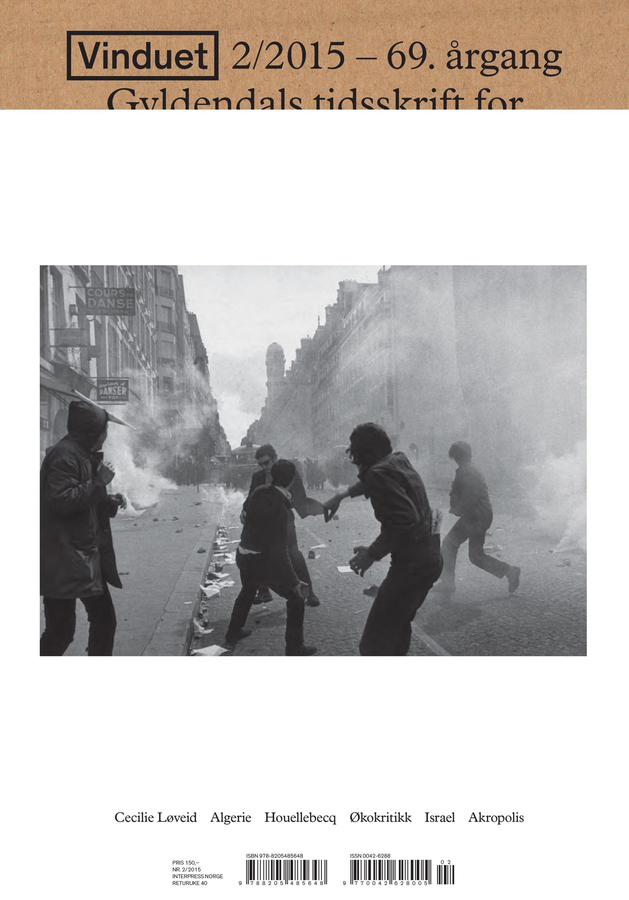 Vinduet. Nr. 2 2015 : Gyldendals tidsskrift for litteratur