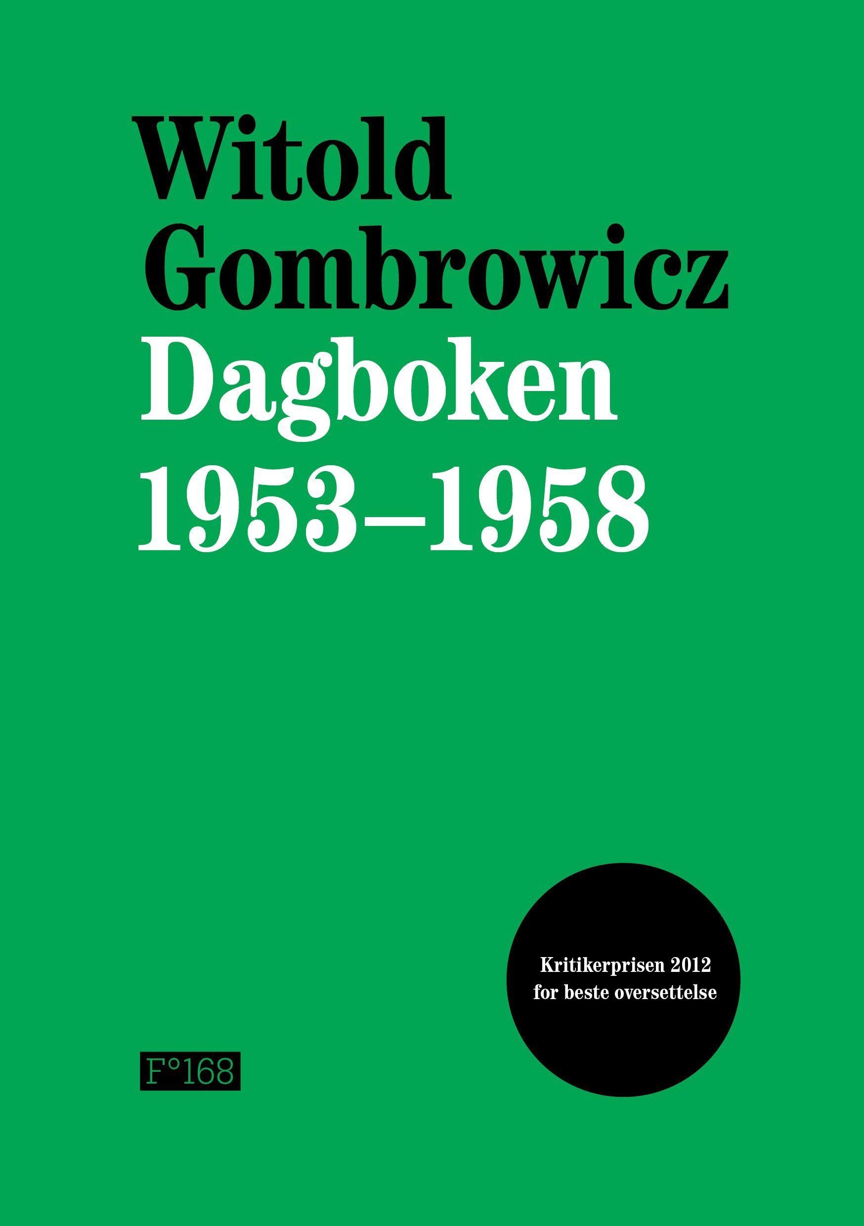 Forsidebilde av Dagboken 1953-1958