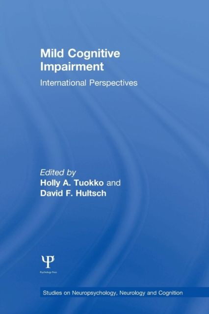 Mild Cognitive Impairment : International Perspectives