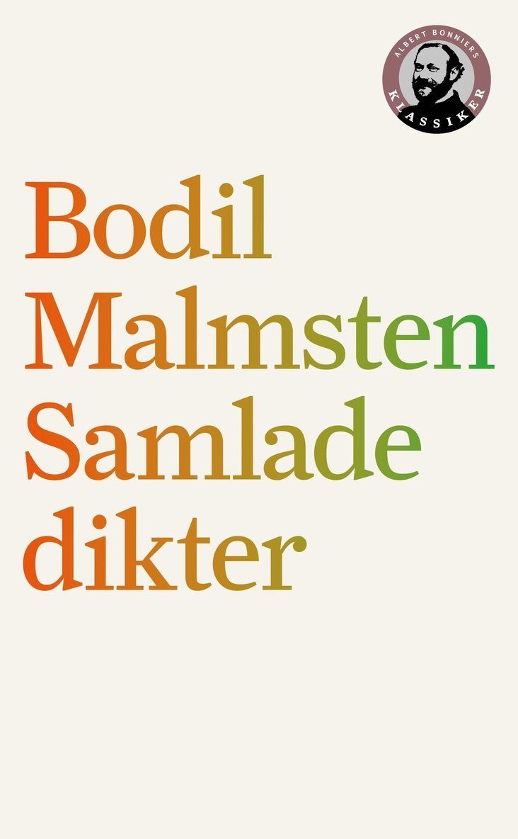 Forsidebilde av Samlade dikter