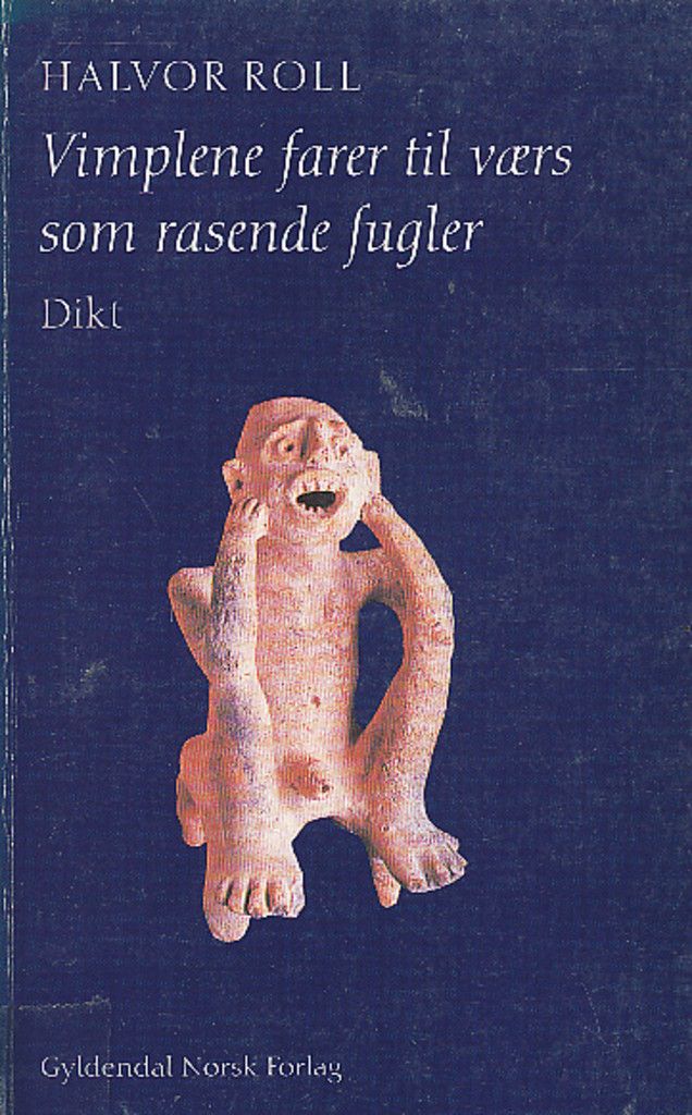Vimplene farer til værs som rasende fugler : dikt