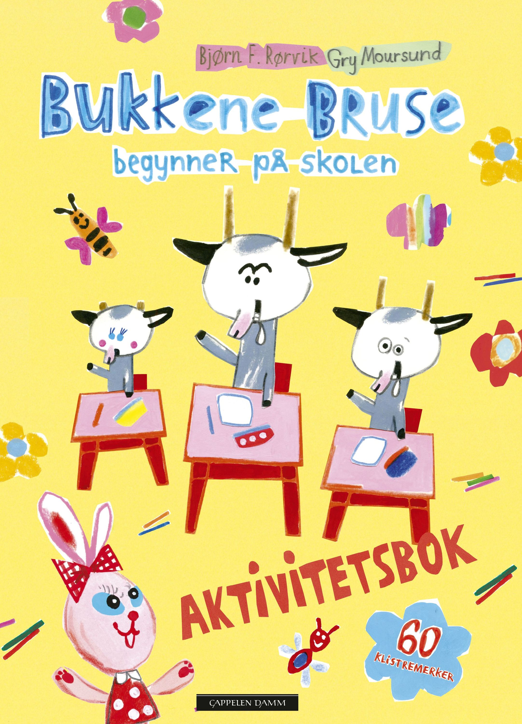 Bukkene Bruse begynner på skolen : aktivitetsbok