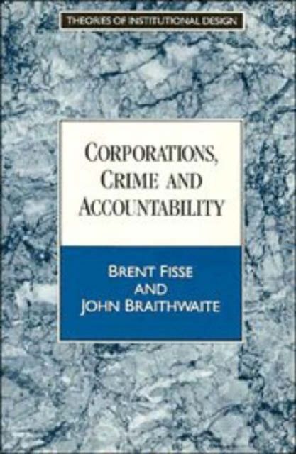 Corporations, Crime and Accountability