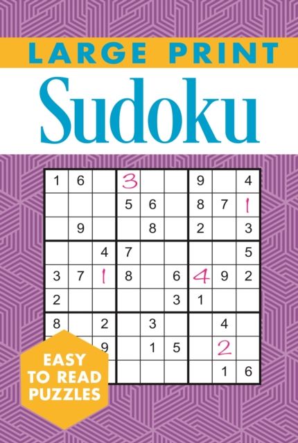 Large Print Sudoku