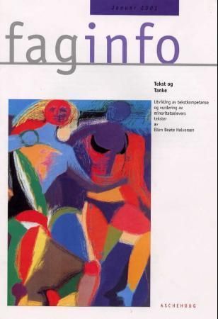 Faginfo : tekst og tanke : januar 2001