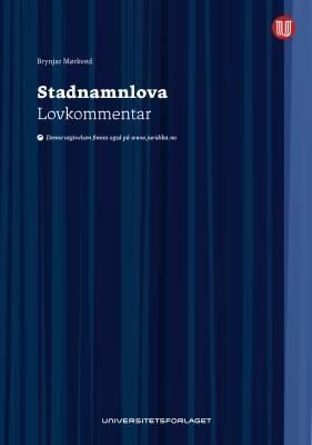 Stadnamnlova : lovkommentar