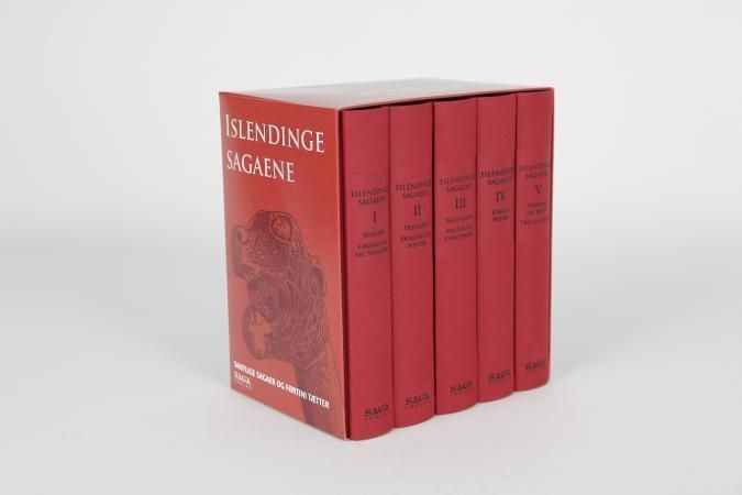 Islendingesagaene. Bd. 1-5 : samtlige sagaer og førtini tætter