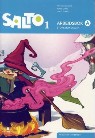 Salto 1 : norsk for barnesteget. Arbeidsbok A : store bokstavar